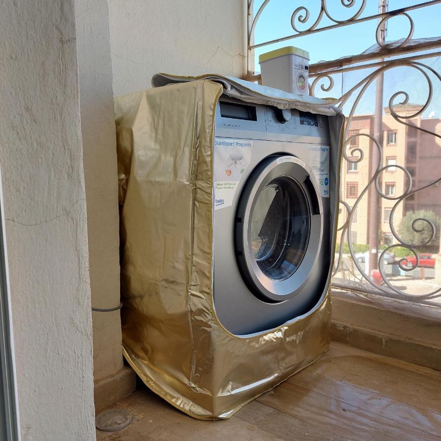 Appartement Pour Familles En Residence Avec Piscine Et Wifi Marrákes Kültér fotó