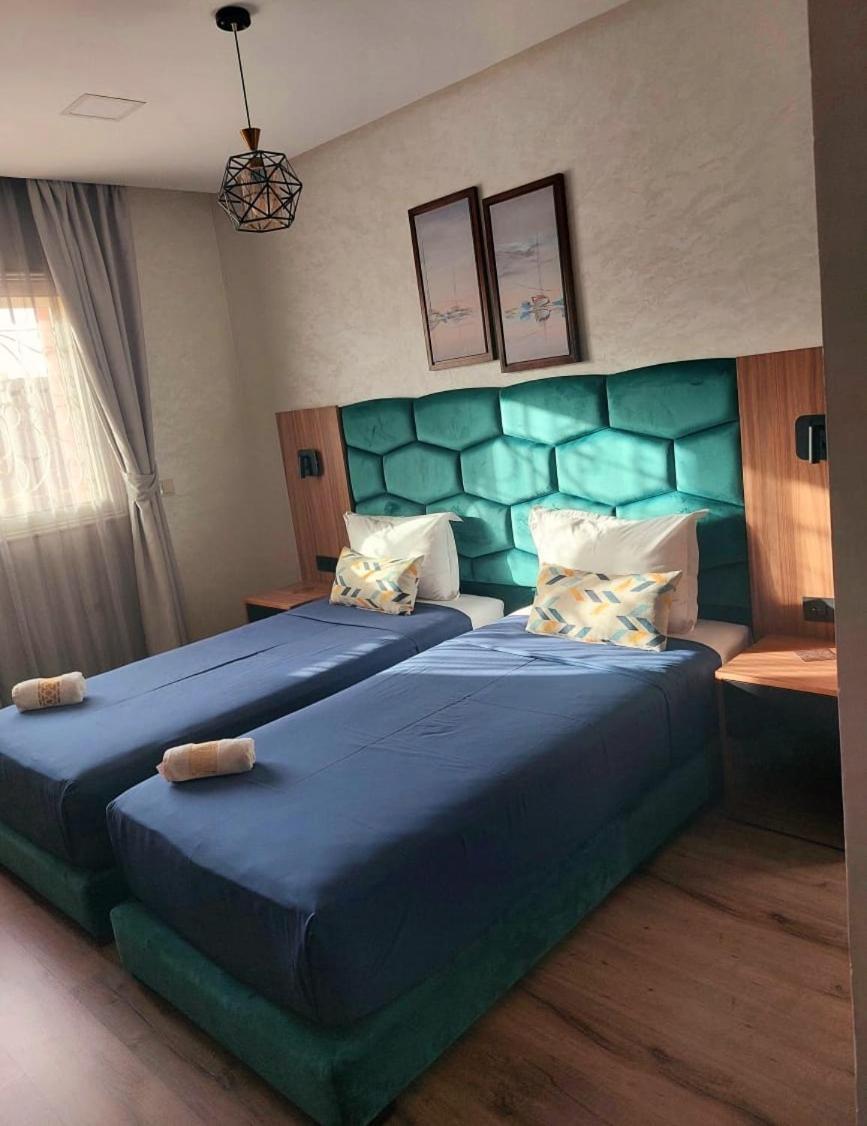 Appartement Pour Familles En Residence Avec Piscine Et Wifi Marrákes Kültér fotó